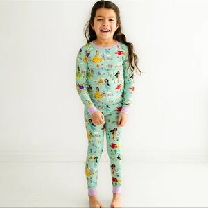 Little Sleepies Princess Dreams NWT Two-Piece Pajama Set